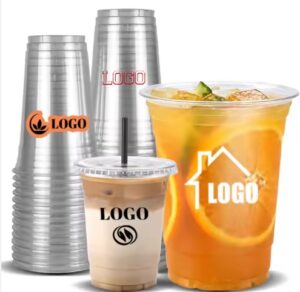 Customized Disposable Clear Cups