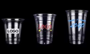 Customized Disposable Clear Cups