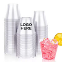Custom Transparent Plastic Cups