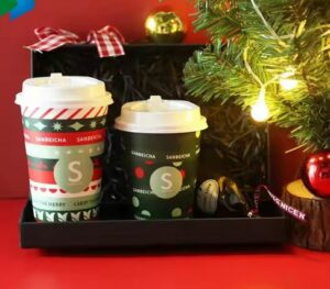 Christmas Paper Cups