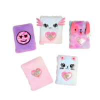 Tie-Dye Plush Notebook