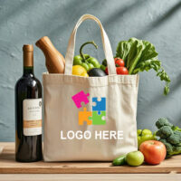 Custom logo Size 10oz Tote Canvas Bag