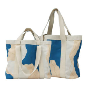 Organic Cotton Canvas Grocery Bag Custom Printing Logo