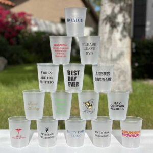 Matte Plastic Cups