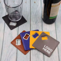 Coaster Leather Bottle Opener