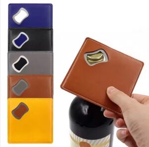 Coaster Leather Bottle Opener