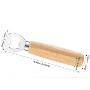 Wooden Handle Bottle Opener