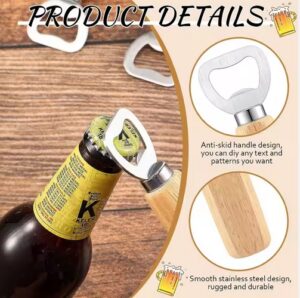 Wooden Handle Bottle Opener