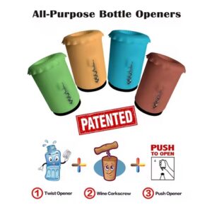 Custom 3-in-1 Magnetic Bottle Opener