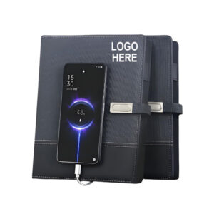 Customized wireless or wired rechargeable notebook