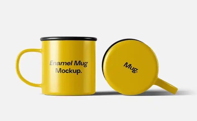 Promotion Mug Design Mockup
