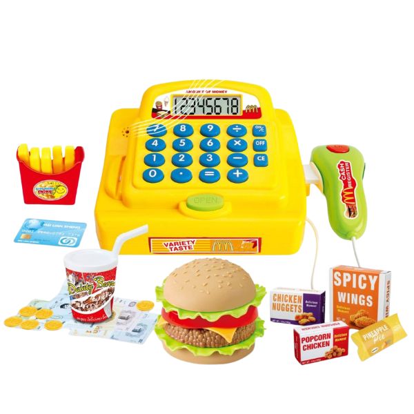 real cash register toy