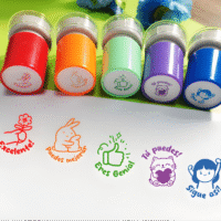 Custom OEM Stationery Office Stamper Stamp