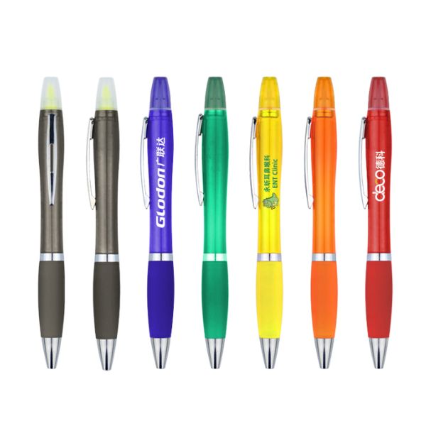 Pen with highlighter