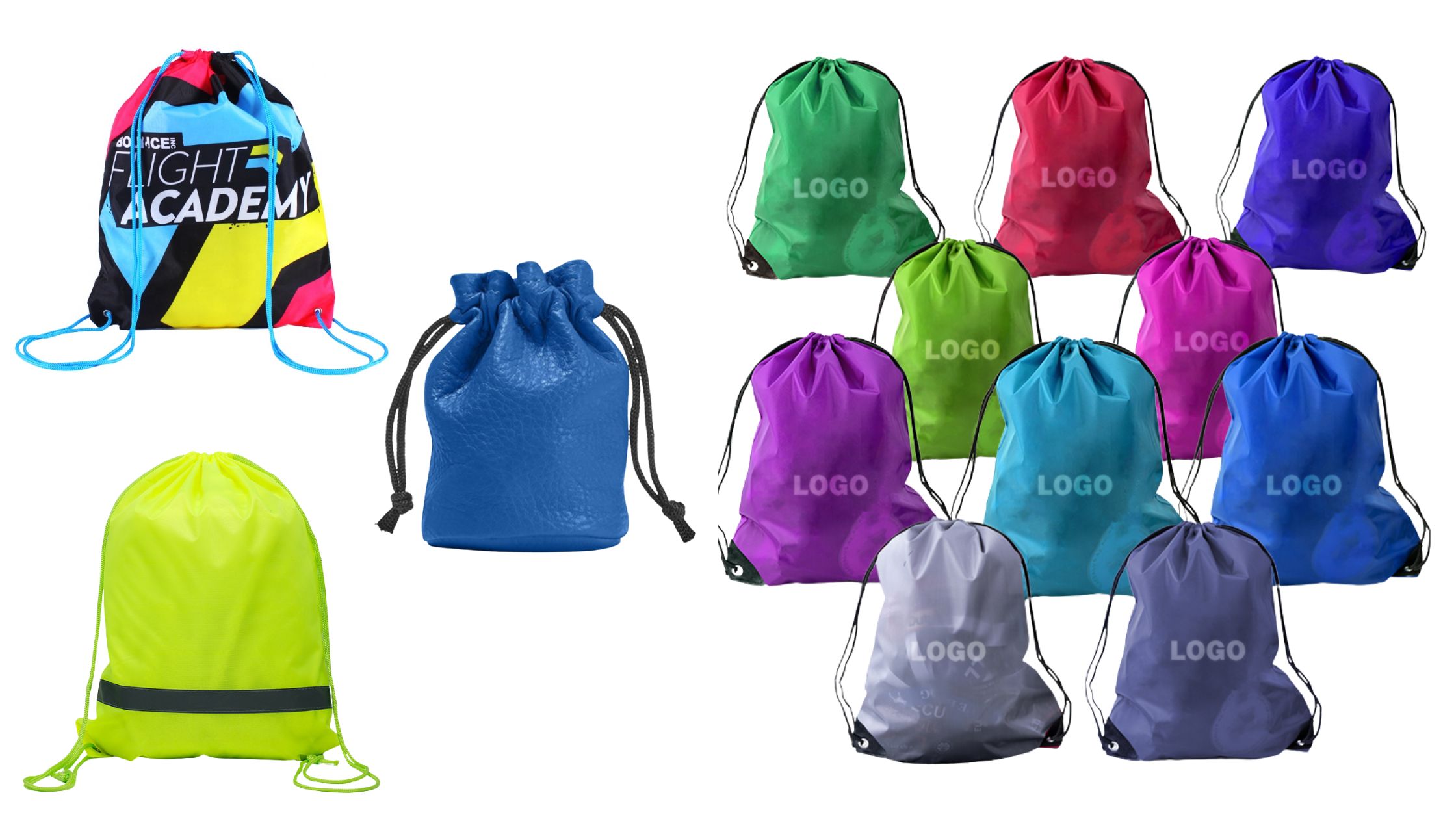 Types of Drawstring Bags