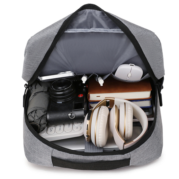 Promotional Custom Logo Backpack Black