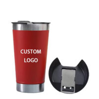 Travel Mug with Bottle Opener