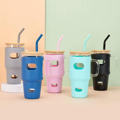 Tumbler With Bamboo Lid