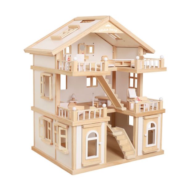 Wooden Dollhouses & Furniture