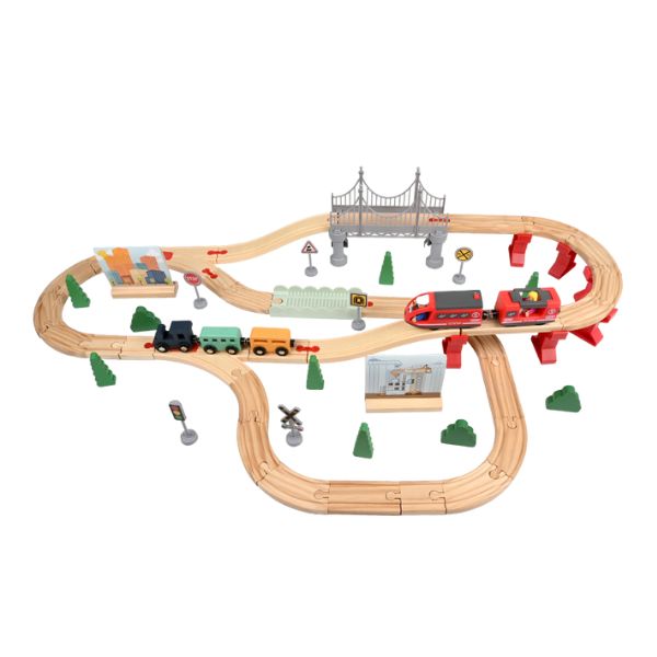 Wooden Train Sets
