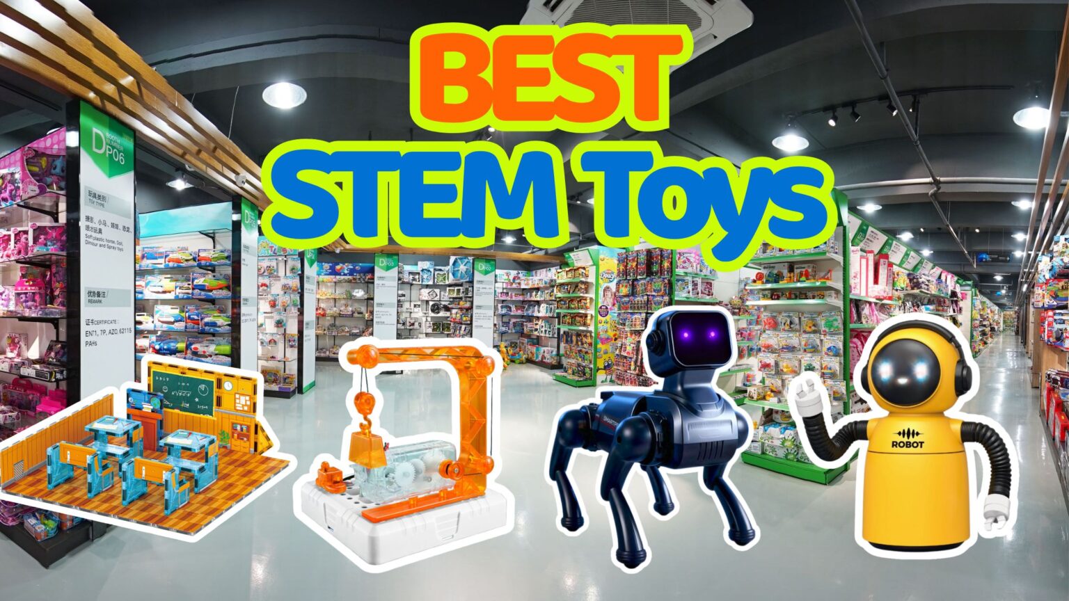 6 Best STEM Toys Found at Shantou Toys Showroom (2026)
