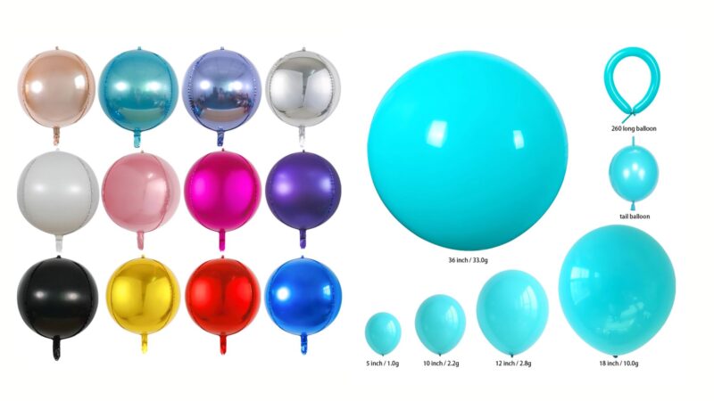 Balloons Size