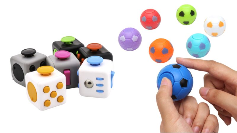 Plastic fidget toys