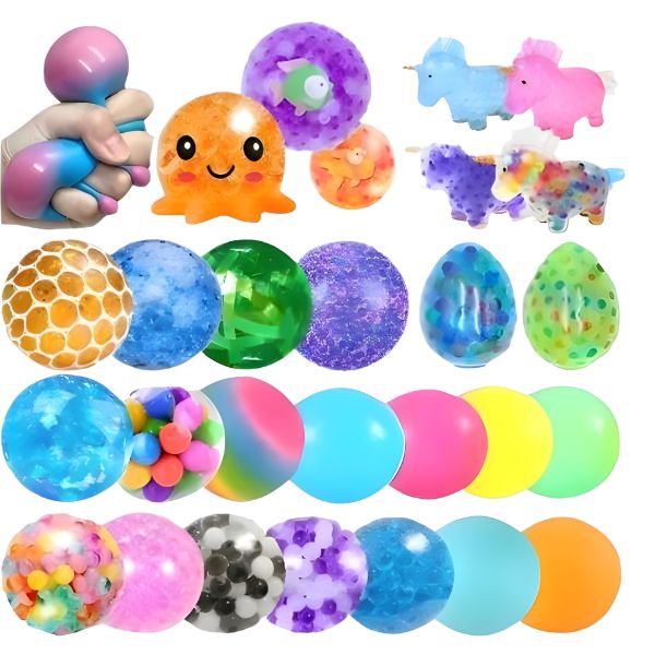 Sensory squeeze toys