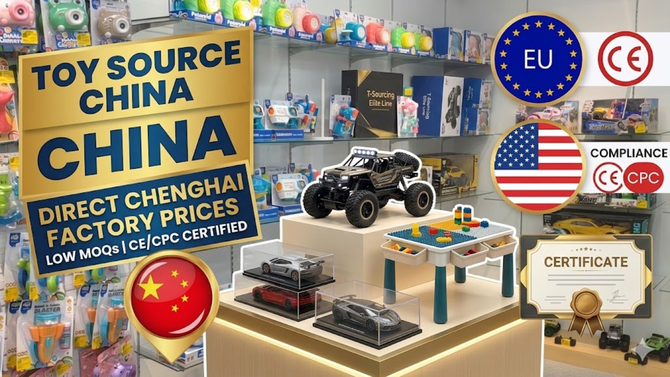 CE toys Sourcing