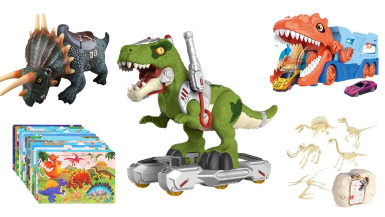 types of dinosaurs toys